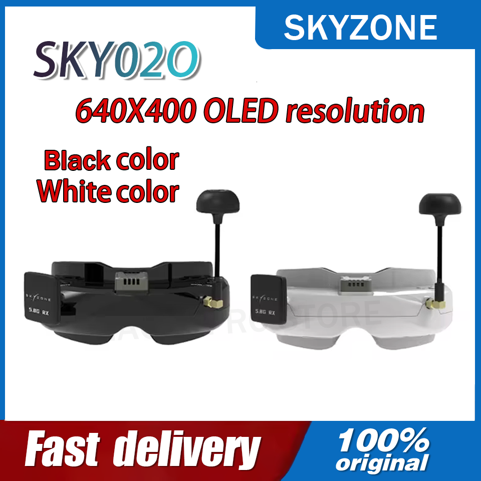Drone Racing Battery - نظارة FPV من SKYZONE طراز SKY02O