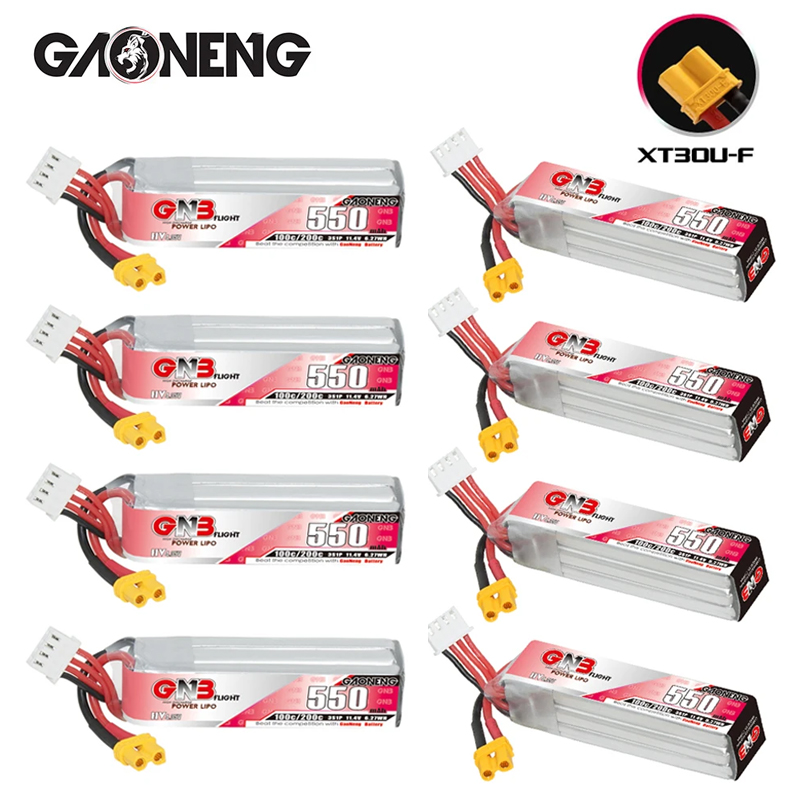 Drone Racing Battery - GNB HV 11.4 فولت 550 مللي