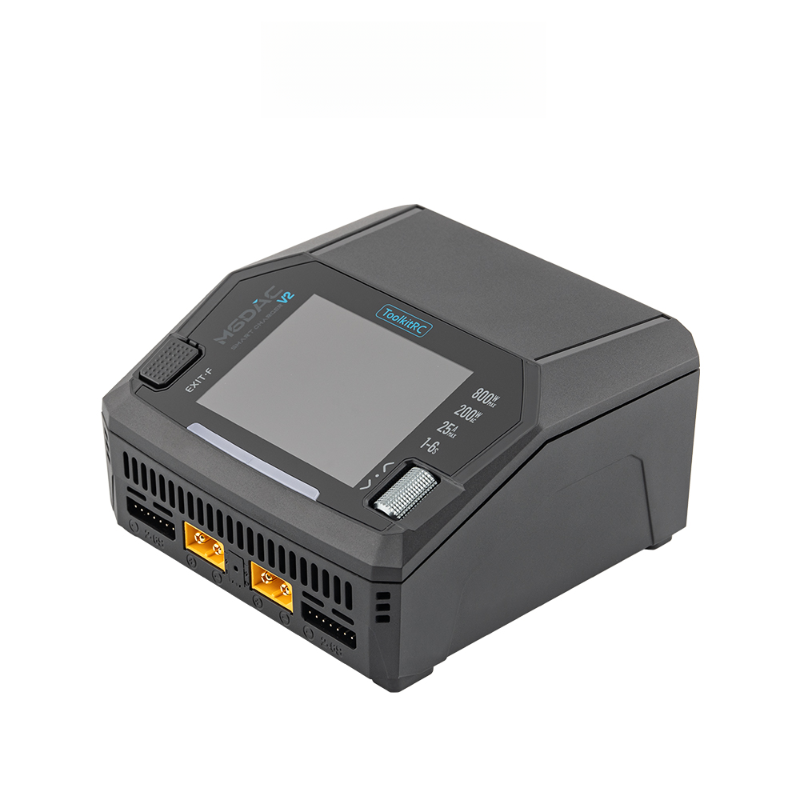 شاحن بطارية ToolkitRC M6DAC V2 - مراجعة Drone Racing Charger وسعره