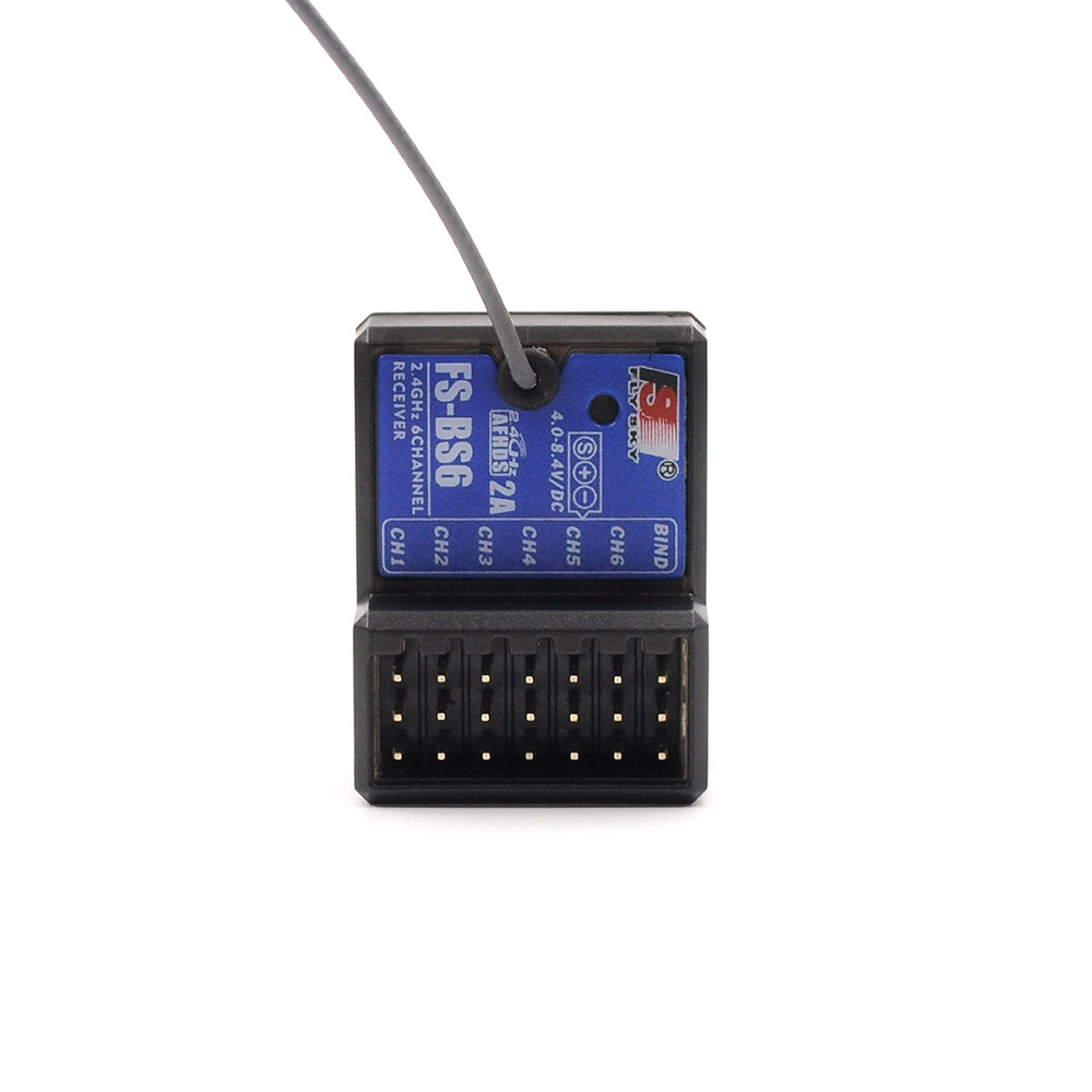 FlySky 2.4Ghz 6CH AFHDS2 FS-BS - مراجعة Drone Racing Receiver وسعره