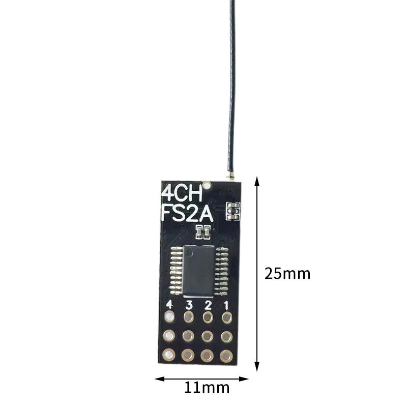 جهاز استقبال FS2A 4CH AFHDS 2A - مراجعة Drone Racing Receiver وسعره