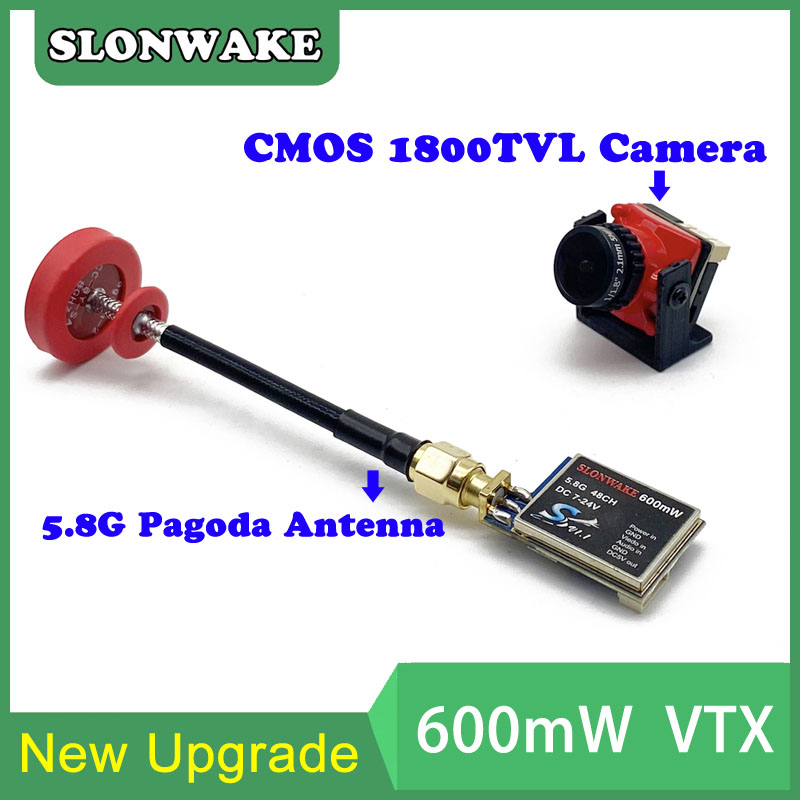 جاهز للاستخدام 5.8G 48CH 600mW - مراجعة Drone Racing Receiver وسعره