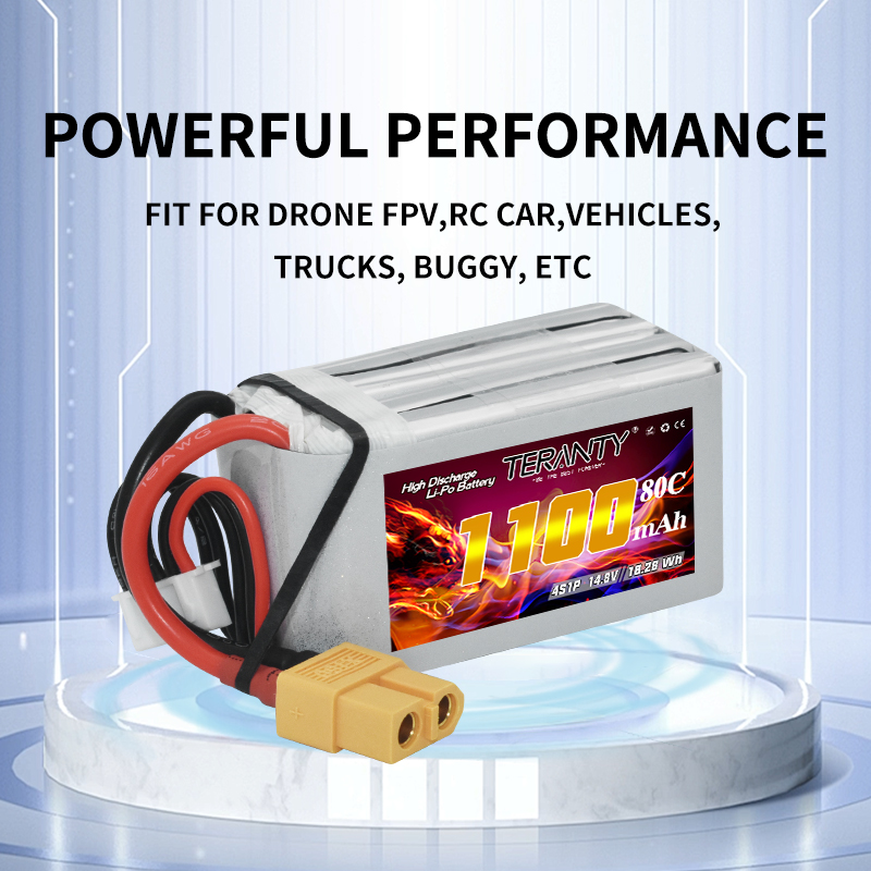 بطارية ليثيوم بوليمر TERANTY 4 - مراجعة Drone Racing Battery وسعره