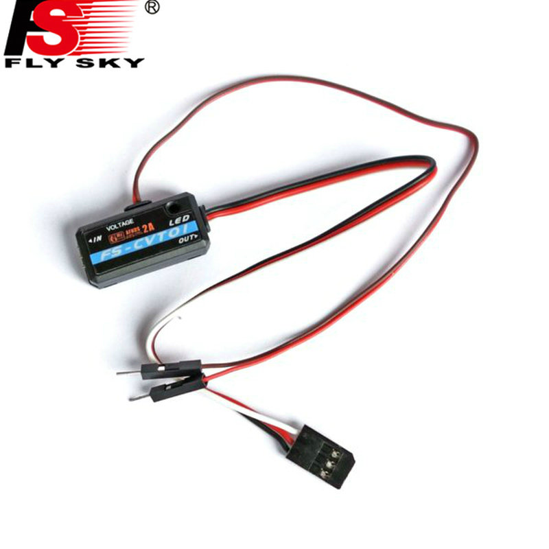 FLYSKY FS-CVT01 وحدة جمع الجهد - مراجعة Drone Racing Receiver وسعره
