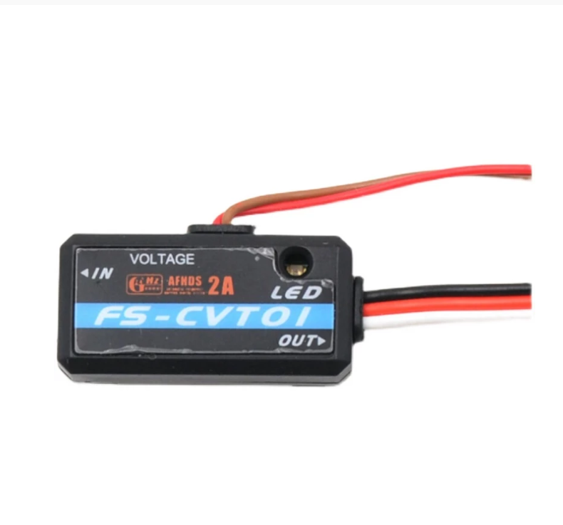 FLYSKY FS-CVT01 وحدة جمع الجهد - مراجعة Drone Racing Receiver وسعره