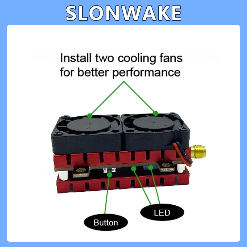 SLONWAKE 5.8G 48CH 4.2W VTX قا - مراجعة Drone Racing Vtx وسعره