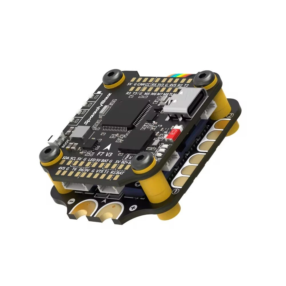 30.5x30.5 مللي متر SpeedyBee F - مراجعة Drone Racing Flight Controller وسعره