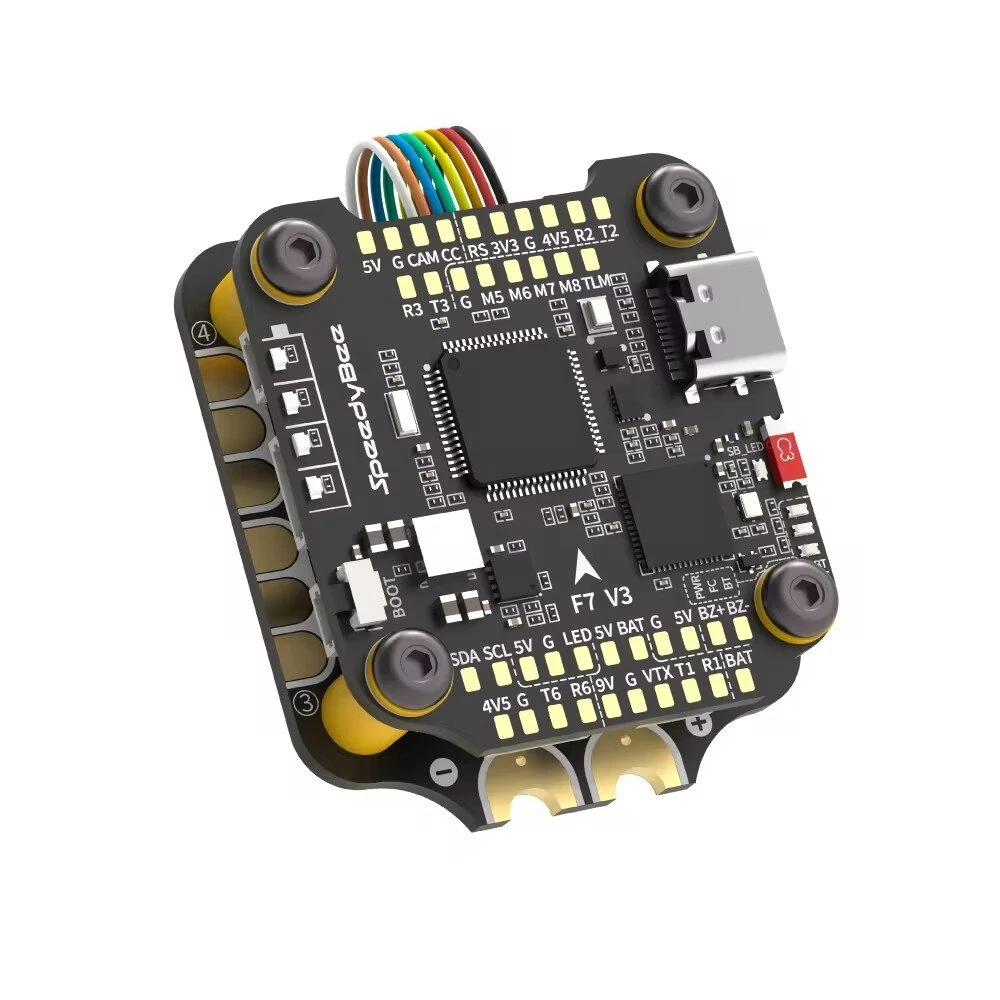 30.5x30.5 مللي متر SpeedyBee F - مراجعة Drone Racing Flight Controller وسعره